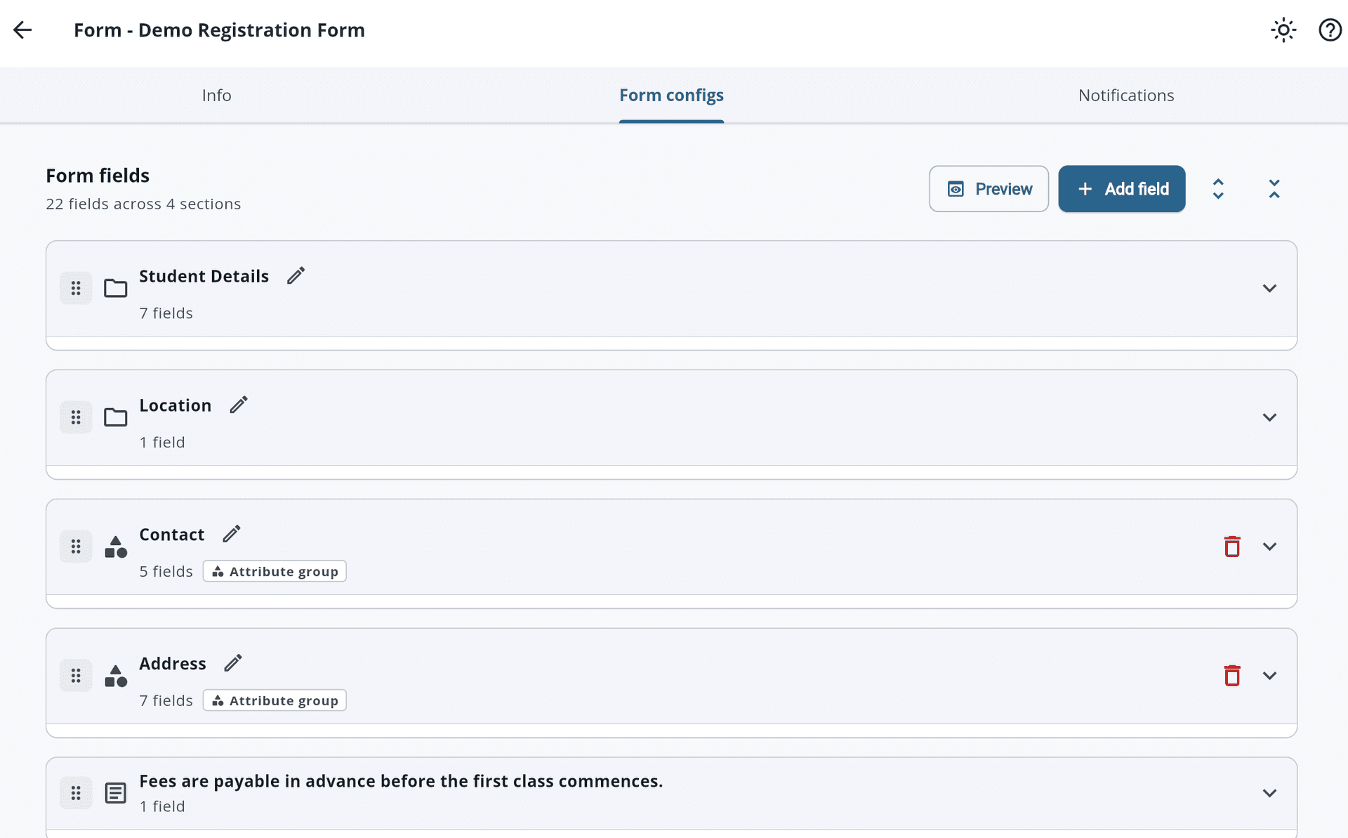 custom-forms screenshot